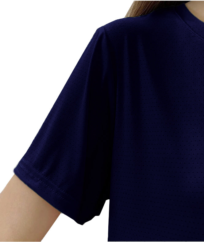 Playera Mesh Manga Corta D