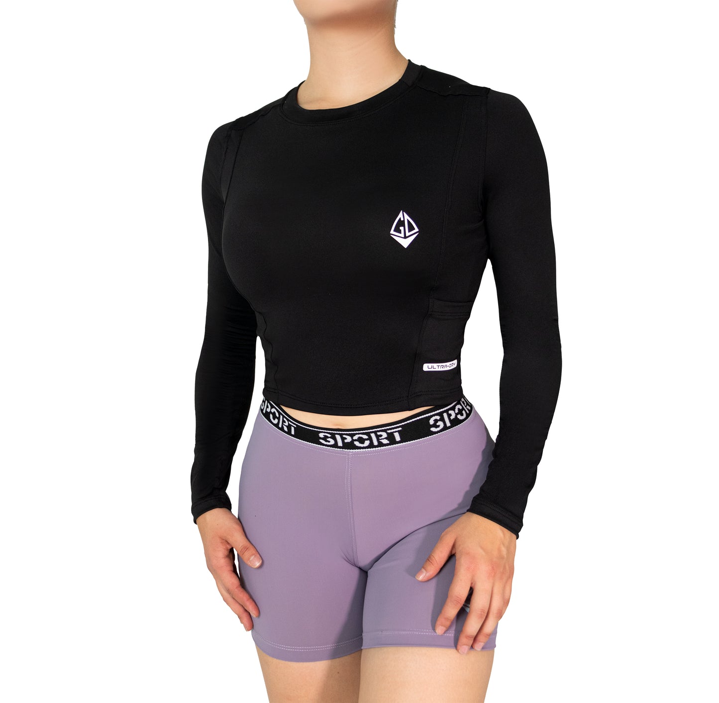 Body Top Hyper Dry Manga Larga