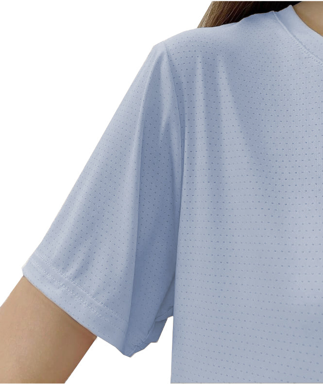 Playera Mesh Manga Corta D