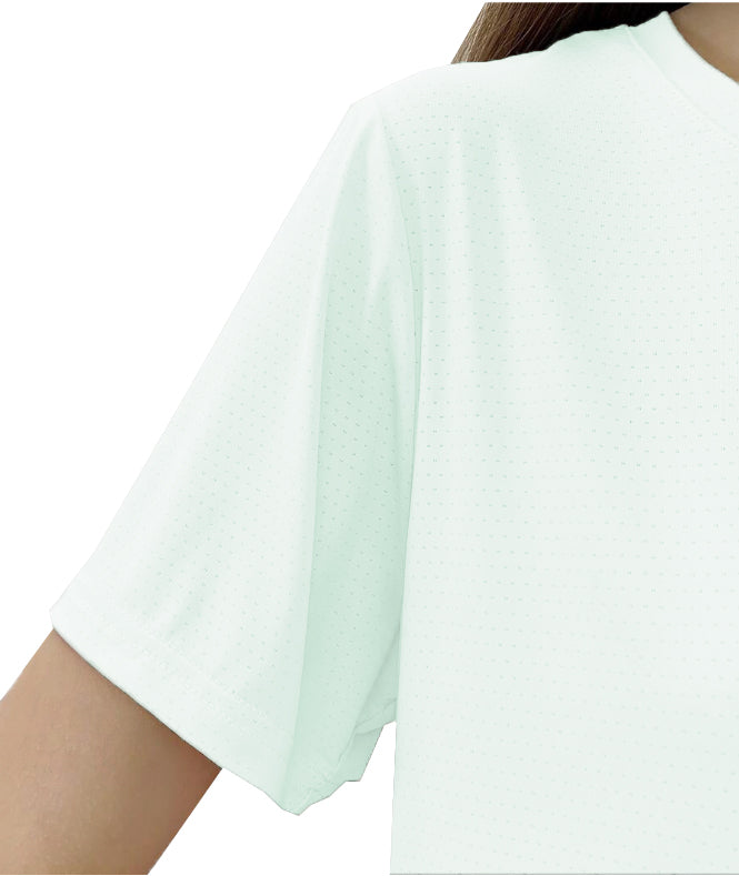 Playera Mesh Manga Corta D