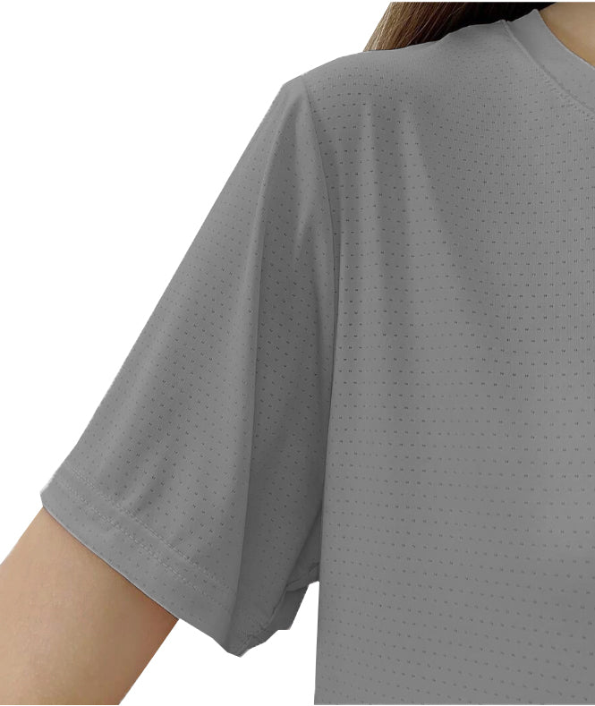 Playera Mesh Manga Corta D