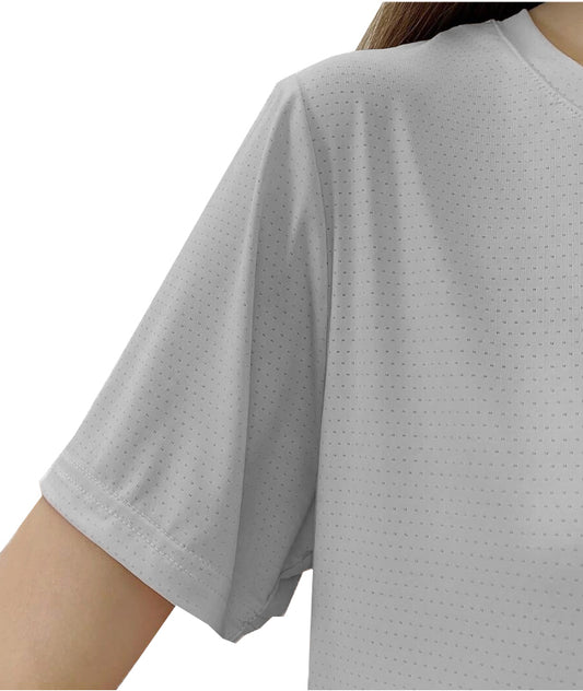 Playera Mesh Manga Corta D