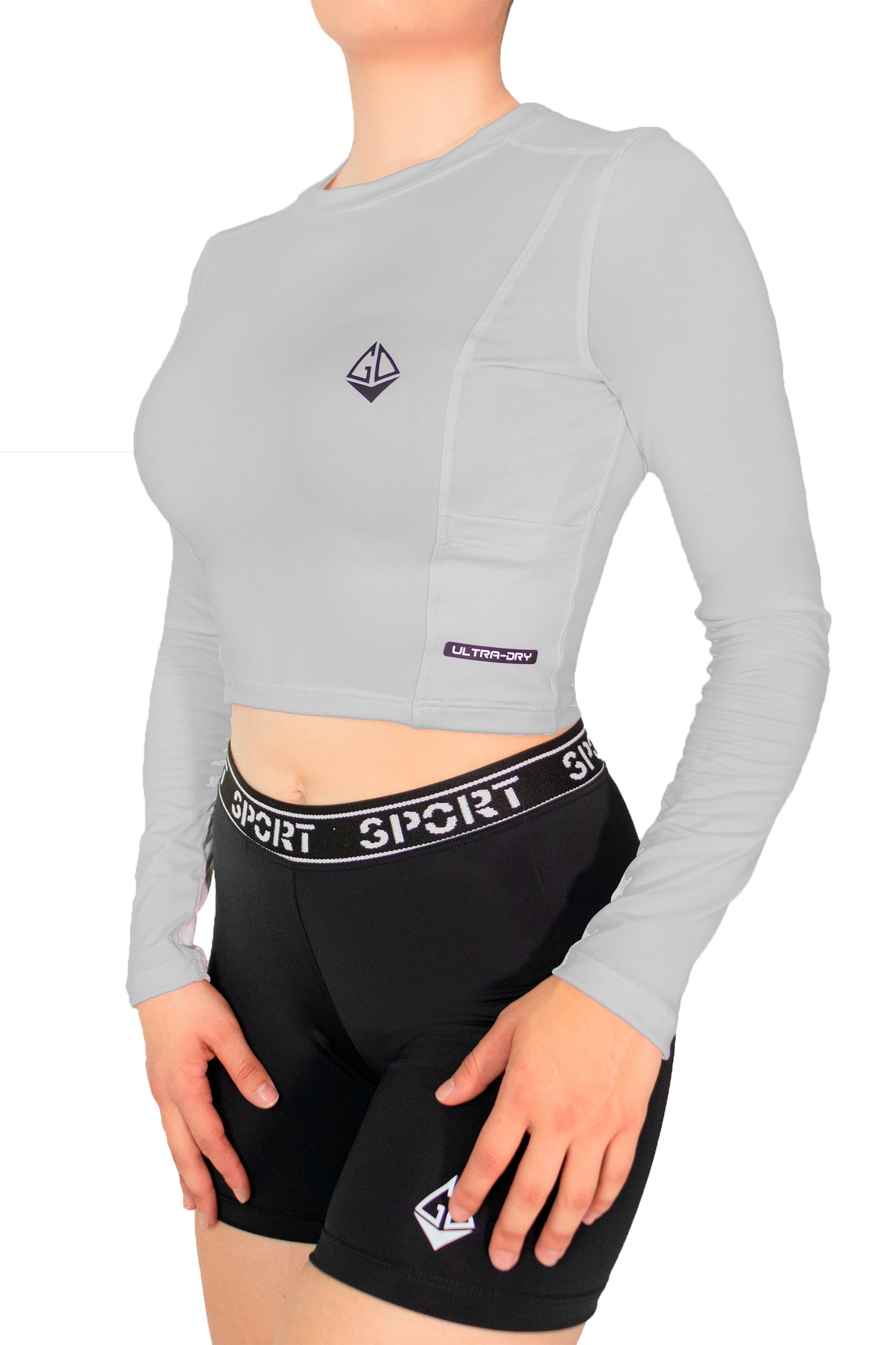 Body Top Hyper Dry Manga Larga